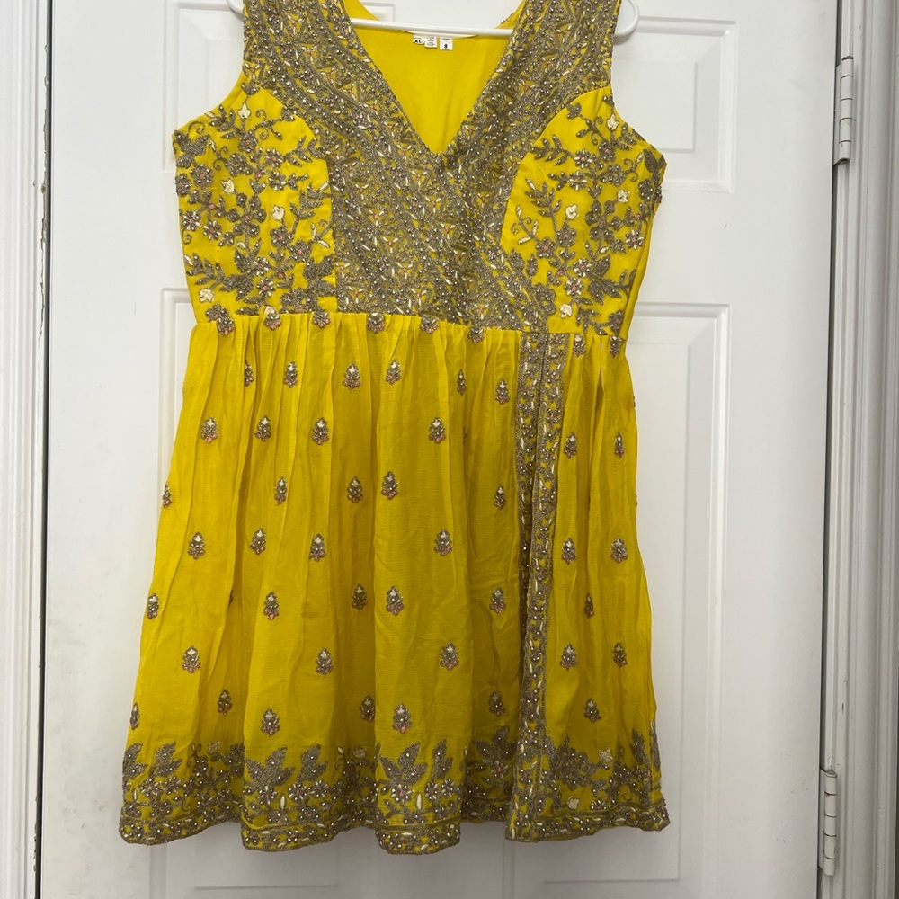 Lehenga With Blouse Multicolored - image 5